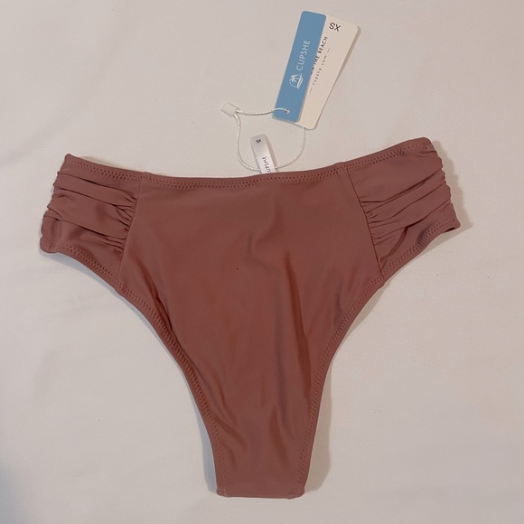 Mauve Ruched Bikini - Picture 5 of 5